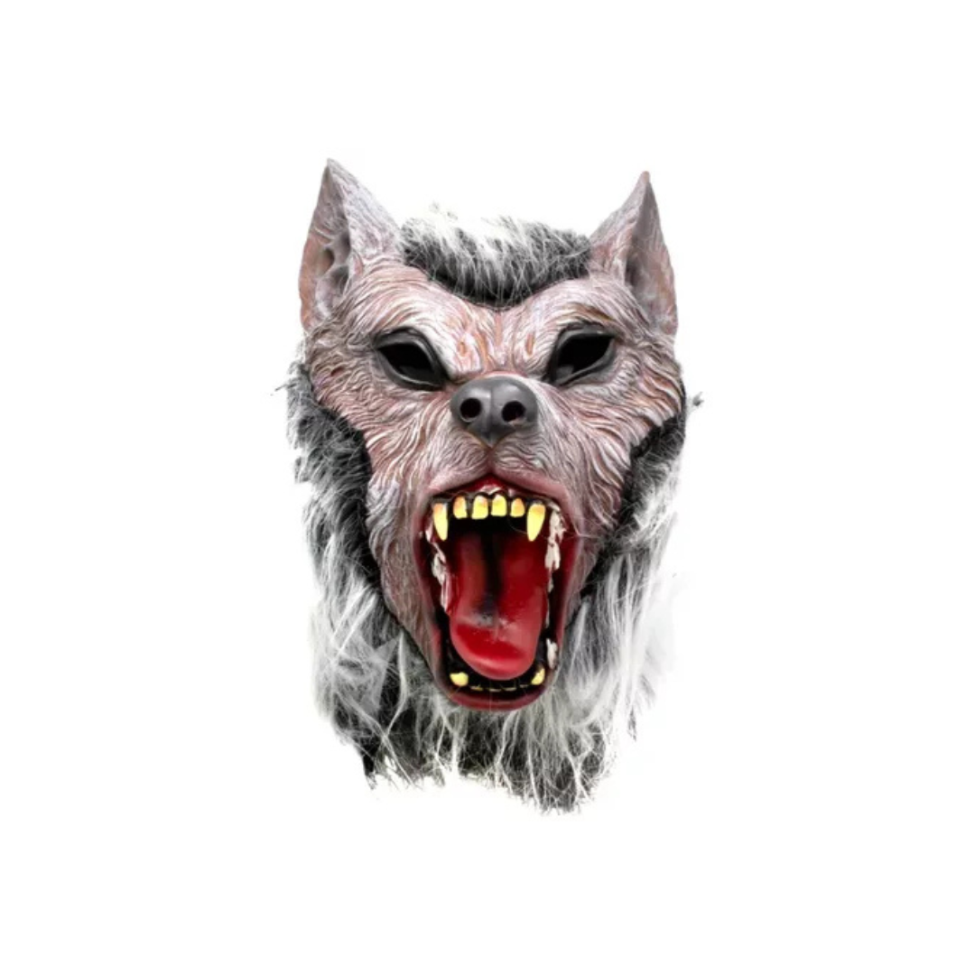 Mascara De Hombre Lobo + Guantes