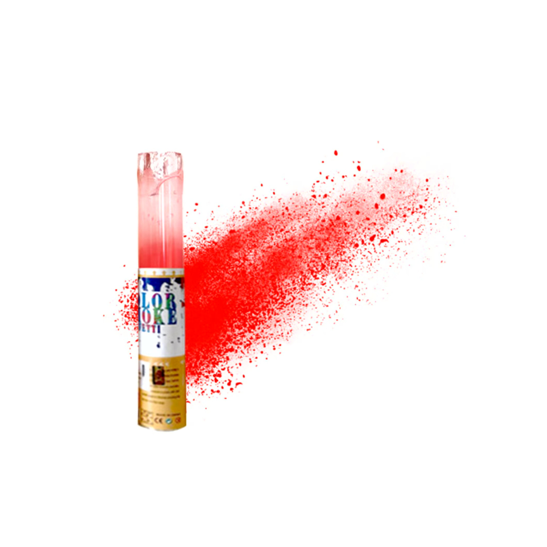 Cañón Lanza Humo Polvos De Colores 30cm