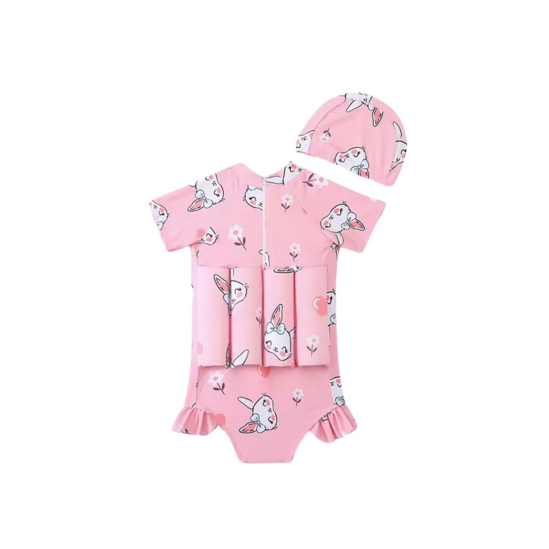 Traje De Baño Flotador Infantil Para Niños Verano