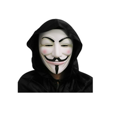 Capa + Mascara Anonymous Hacker Disfraz Halloween Niño