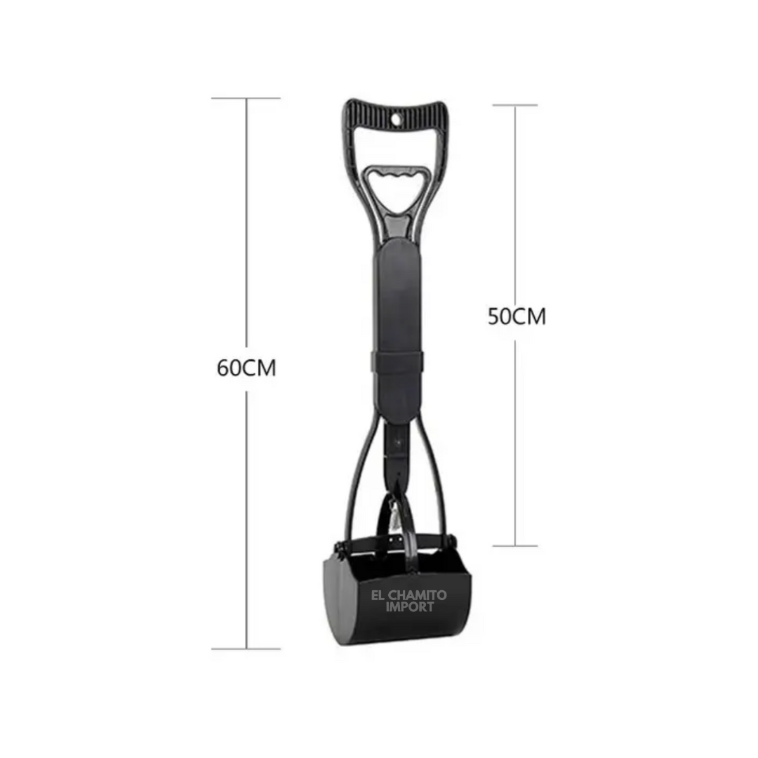 Recolector Pala De Heces Larga Plegable Para Mascotas