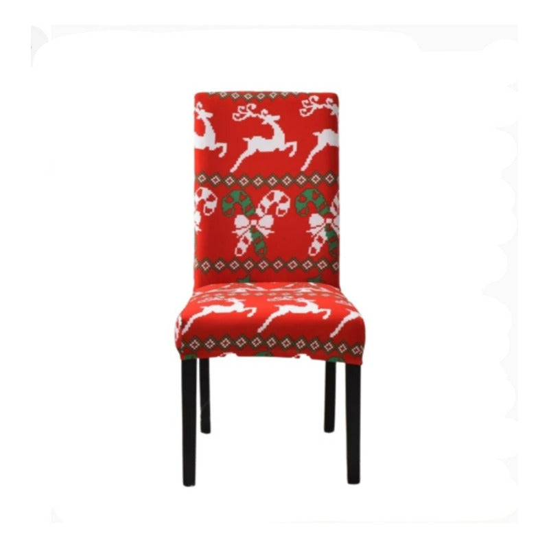 Funda Silla Comedor Navideña