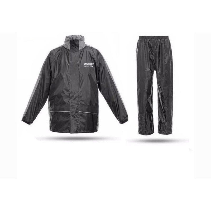Traje De Lluvia Negro M-l