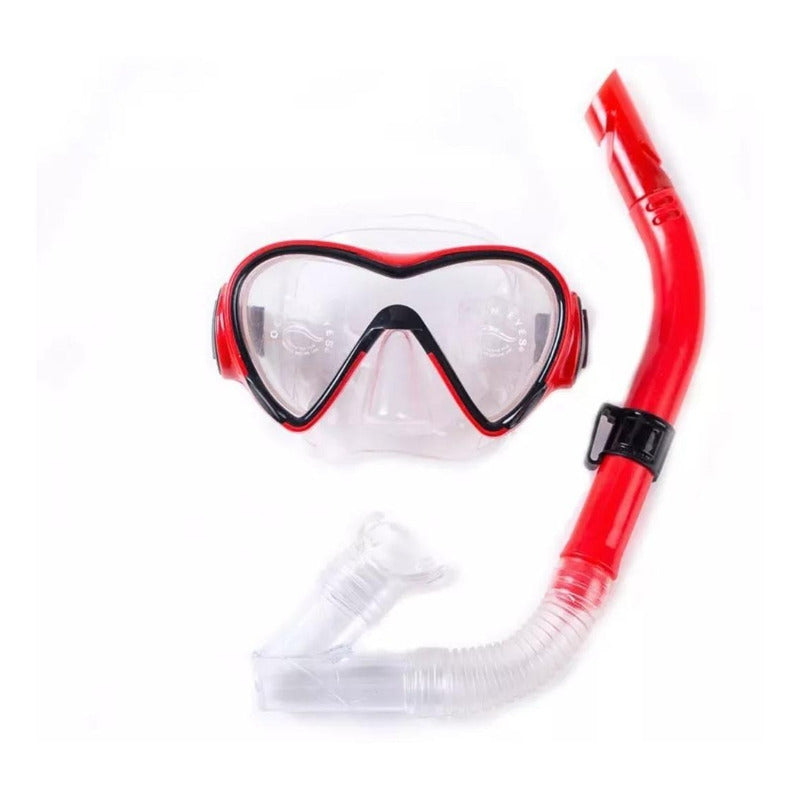Mascara De Buceó + Snorkel Niños