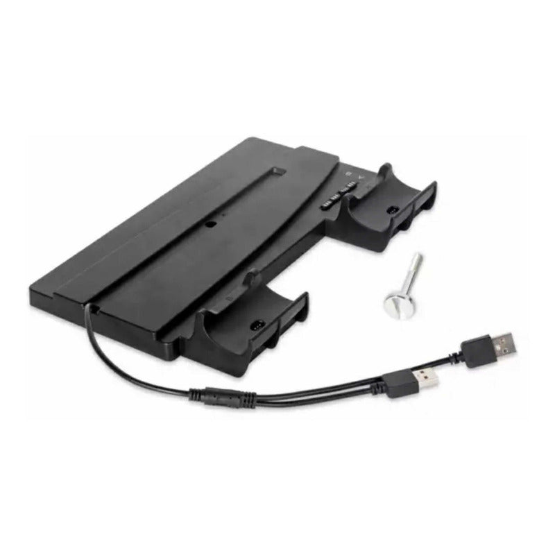 Base Cargador Controles  Soporte Compatible Play 5 Negro
