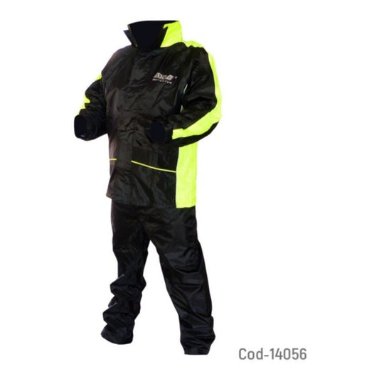 Traje De Lluvia Negro M-l