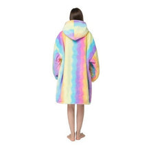 Maxi Polerones Felpa Capucha Manta Polar Bata Frazada