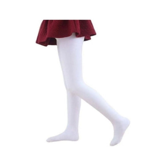 Pantys Blancas De Niña Talla 4 A 12