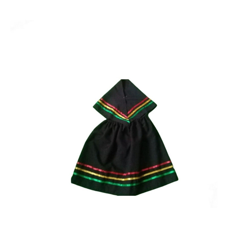 Falda Nortina + Punta Baile Trote Nortino Niña