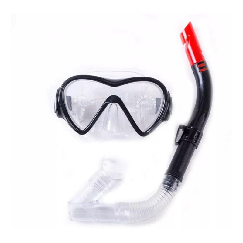 Mascara De Buceó + Snorkel Niños