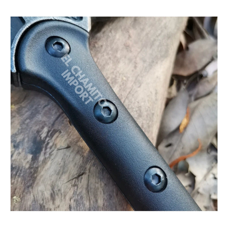 Hacha Con Punzón Para Camping Sobre Vivencia