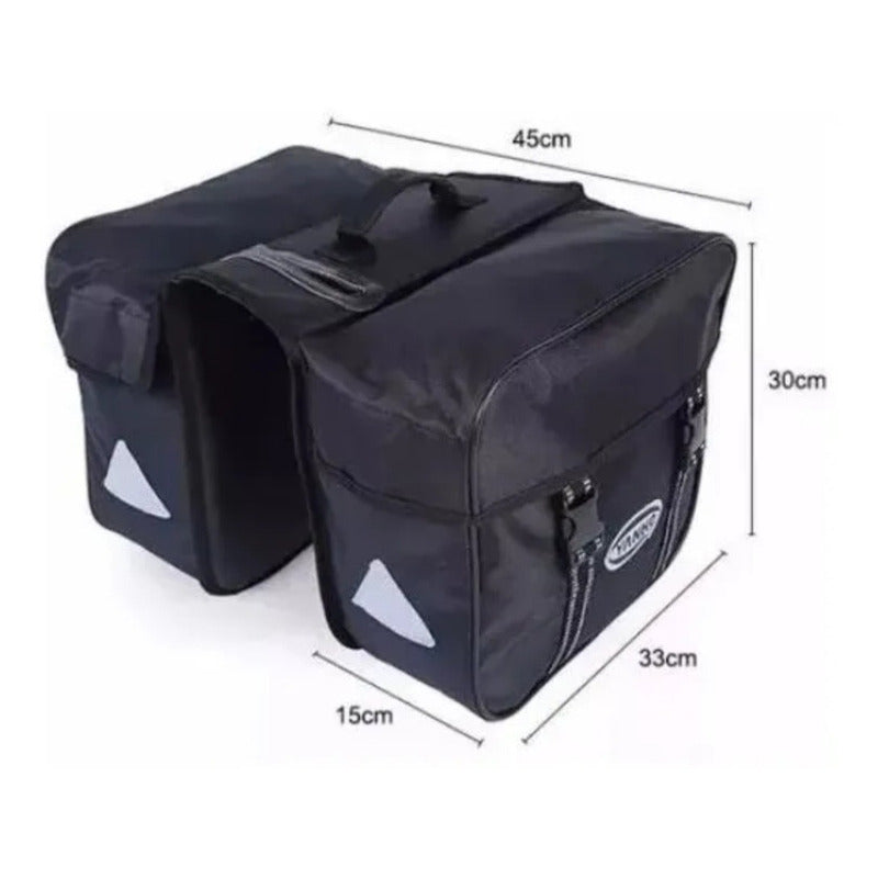 Bolso Alforja Bicicleta Doble