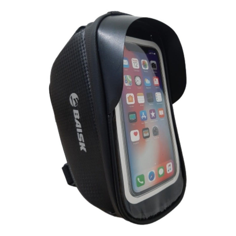 Bolso Estuche Porta Celular Bicicletas  Negro