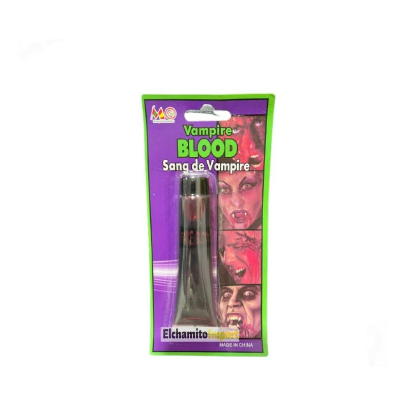 Sangre Falsa Para Disfraces De Halloween Vampiros Zombies
