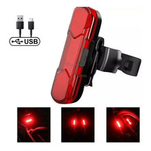 Luz 50 Lumines Trasera 4 Funciones Usb Recargable