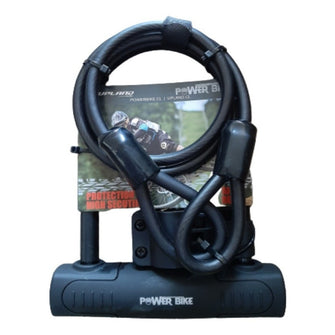 Candado Bicicleta + Cable De Seguridad