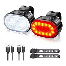 Juego Luces Led Bicicleta Blanca/roja