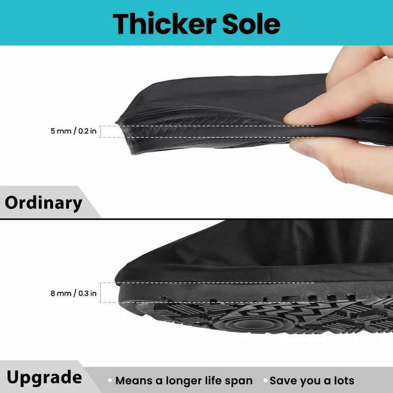 Cubre Zapatos Protección Lluvia Suela Gruesa