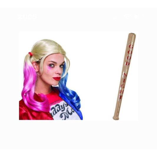 Bate Para Disfraz Harley Quinn Cafe