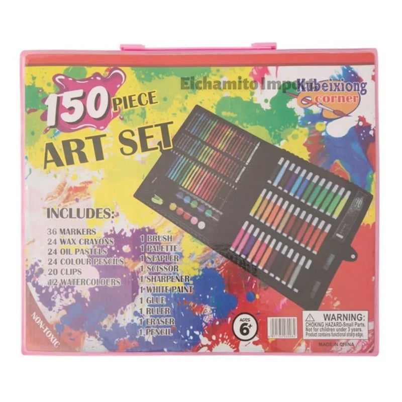Kit De Arte Para Dibujar Niños Set Artistico Infantil