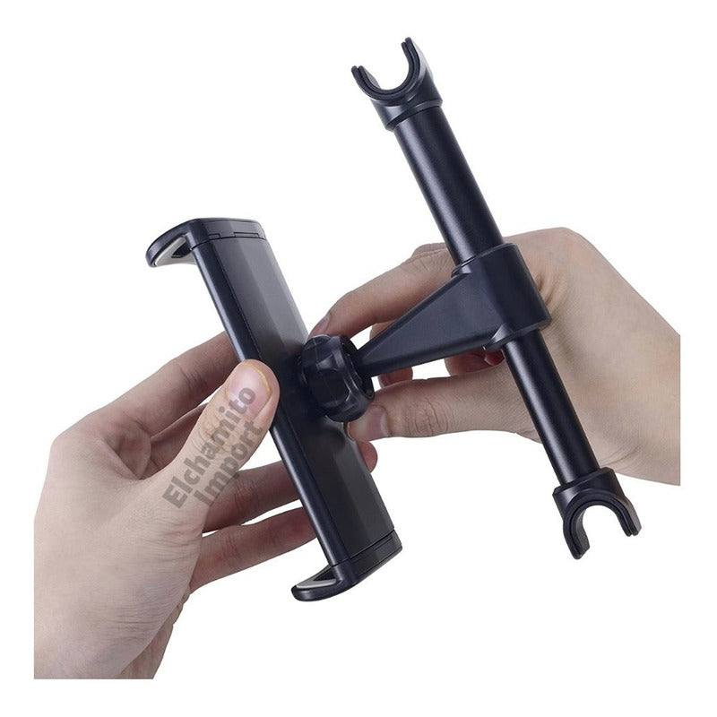 Soporte Celular Tablet /switch /oled- Auto Asiento Respaldo Negro