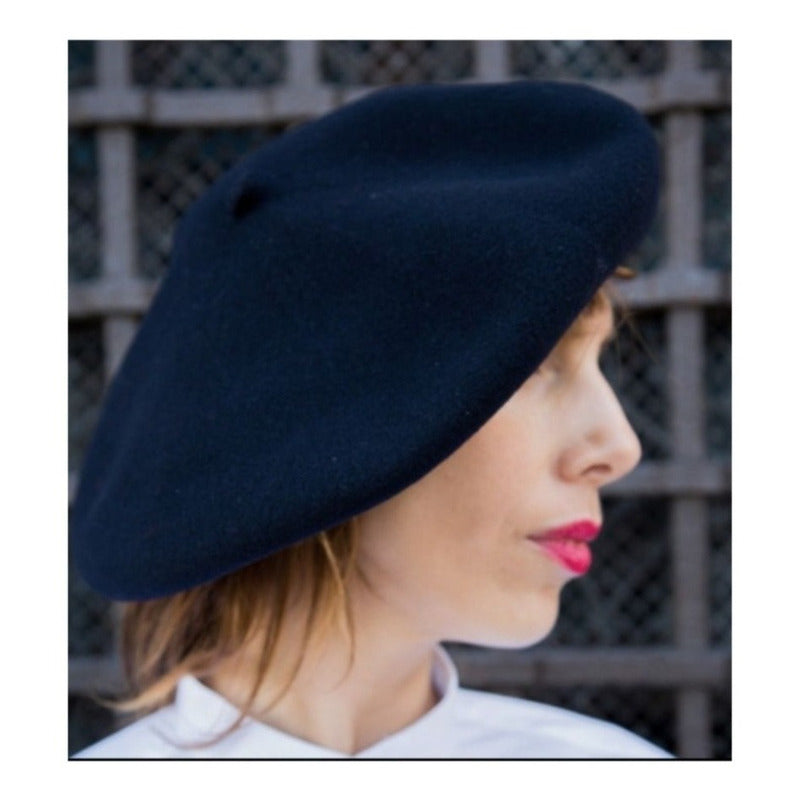 Boina Tipo Parisina Boina Femenina Estilo Francesa