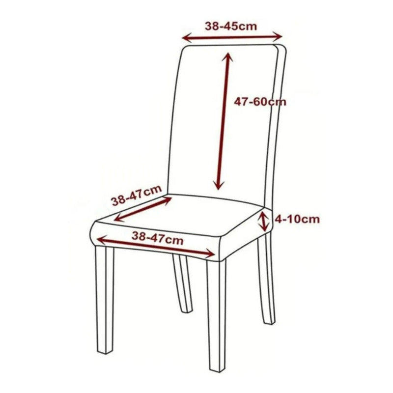 Funda Silla Comedor Navideña