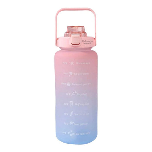 Botella Deportiva Y Camping Motivacional