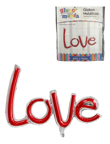 Globo Metalizado Love Día De Enamorados