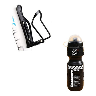 Pack Soporte Botella Bicicleta + Botella Discovery