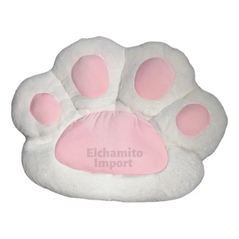 Cojín Para Silla Asiento Peluche Garrita Gato Mueble Mascota