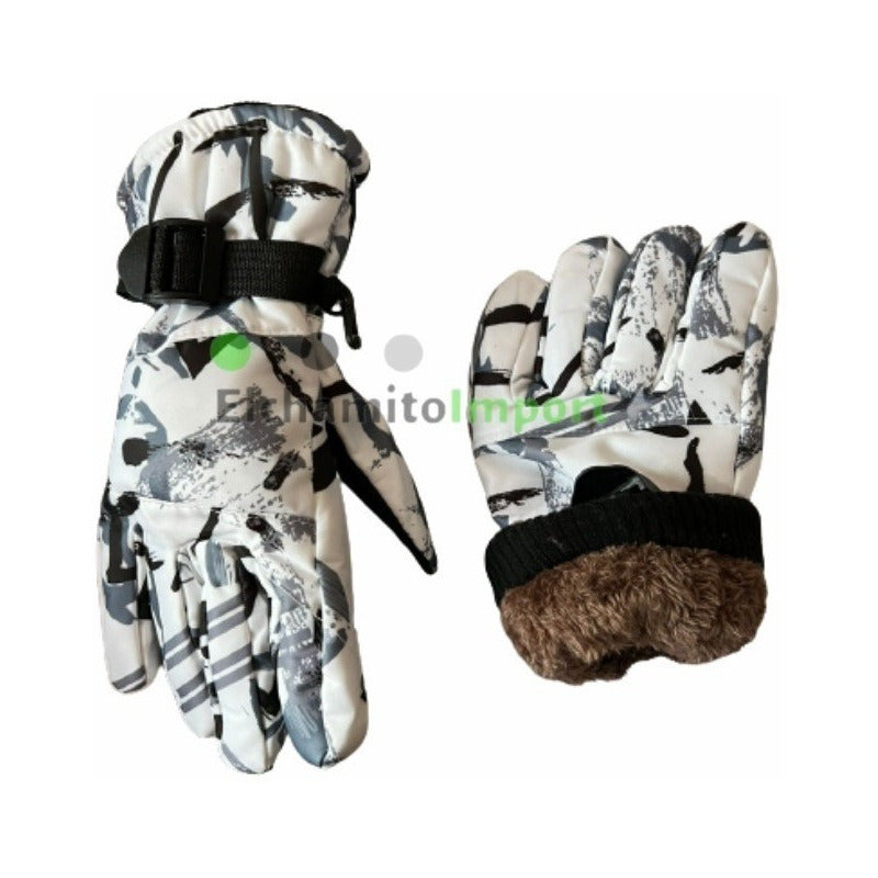 Guantes Térmicos De Nieve Impermiables Adulto