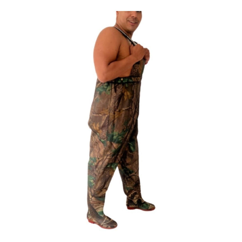 Waders Pesca - Botas Pesca Traje Caza Bosque
