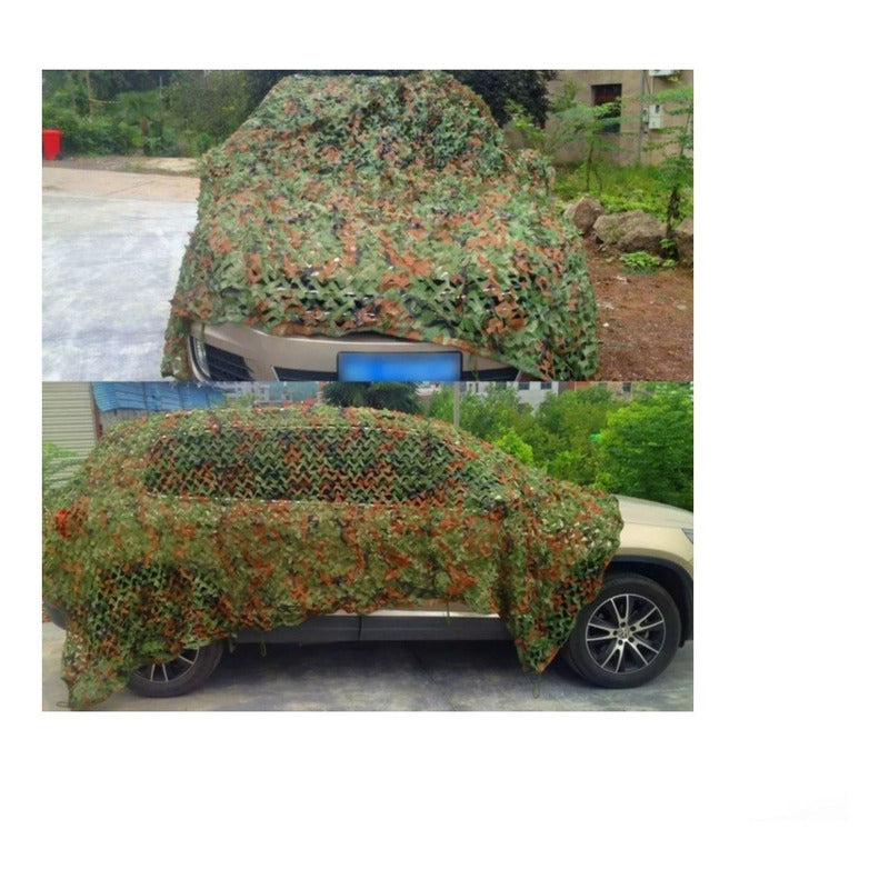 Malla Camuflaje Red Tactuca Sombra Militar (Sin Elastica) es sus extremos