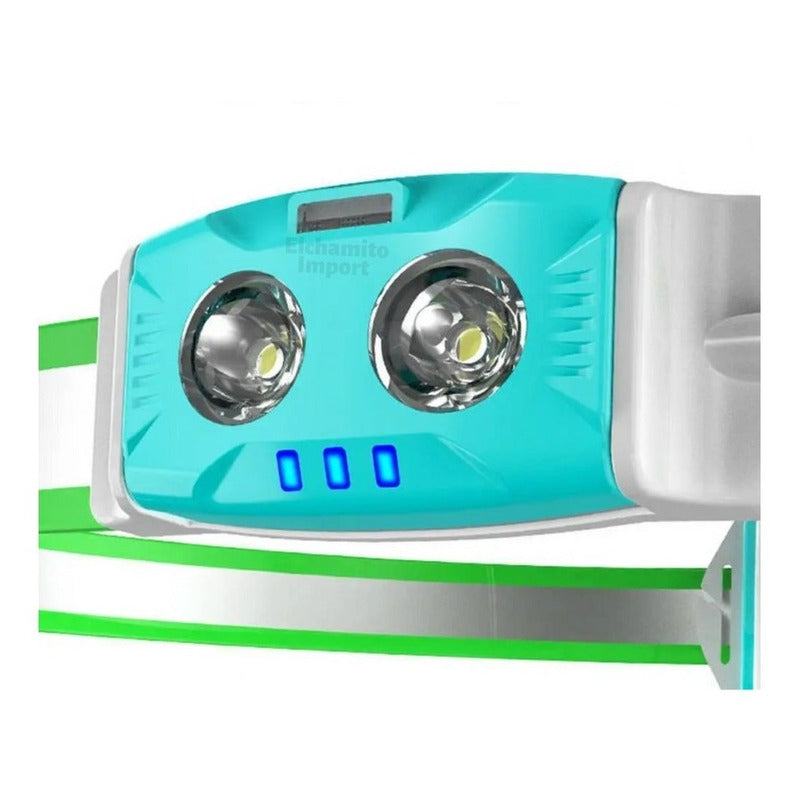 Chaleco Arnes Reflectante Con Luz Led Bicicleta/deportes Verde