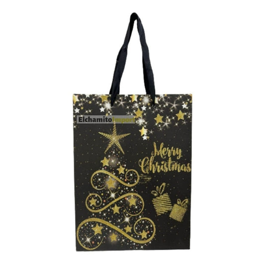 Pack 10 Bolsas Regalos Navideñas 32x26cm
