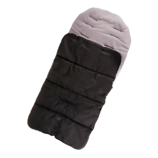 Saco Dormir Coches Bebes  - Forro Polar Cálido Negro Derecho