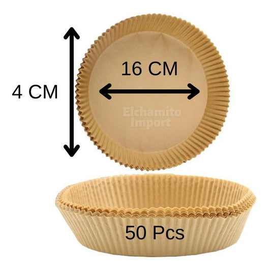 Revestimiento De Papel Desechable Para Freidora De Aire 16cm