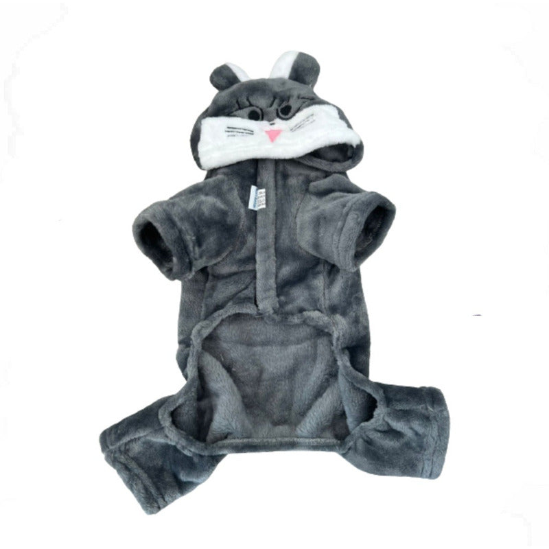 Pijama Perros Gatos Ropa Calida Dormir