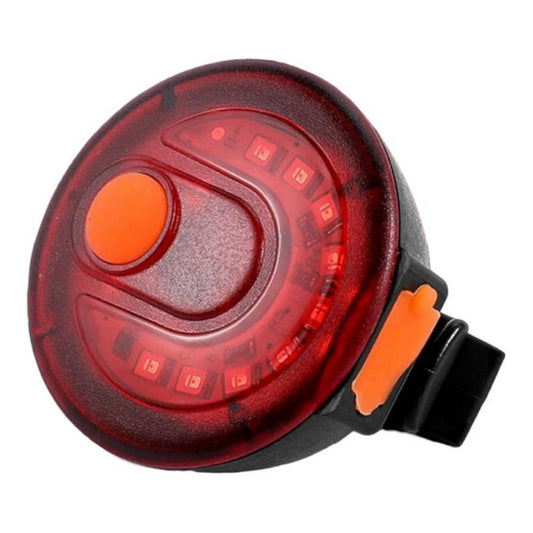 Luz Trasera Roja Redonda Led Recargable Usb Bicicleta