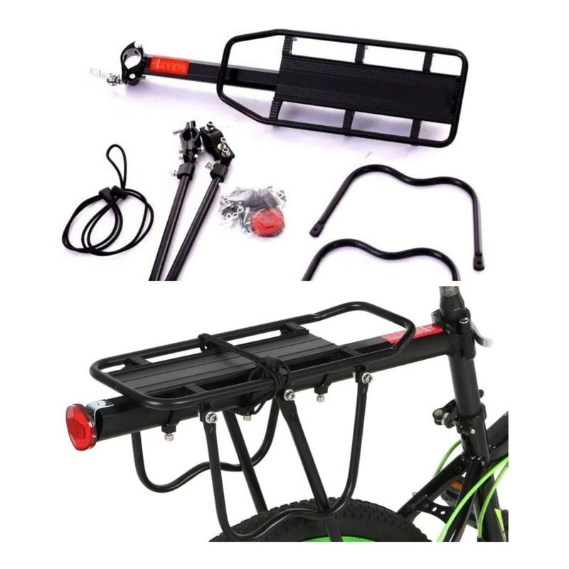 Parrilla Bicicleta Porta Alforjas