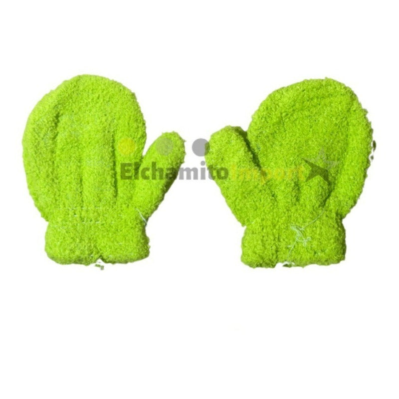 Guantes Manoplas Lana Niños Otoño-invierno