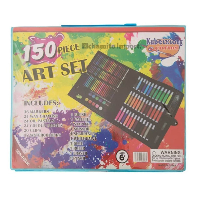 Kit De Arte Para Dibujar Niños Set Artistico Infantil