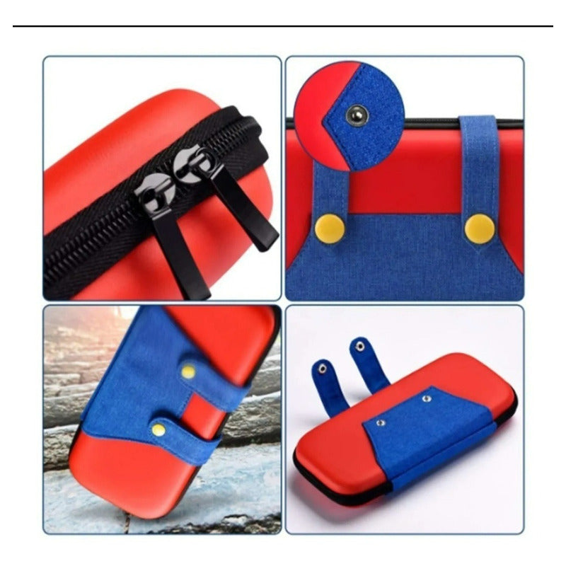 Estuche Mario Nintendo Switch/ Niintendo Switch Lite + Mca