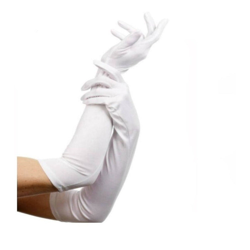 Guantes Largos Cosplay  Disfraz Halloween 45cm