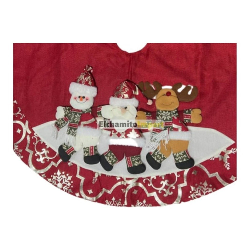 Faldon De Arbol Navideño Decoracion Navidad Pie De Arbol