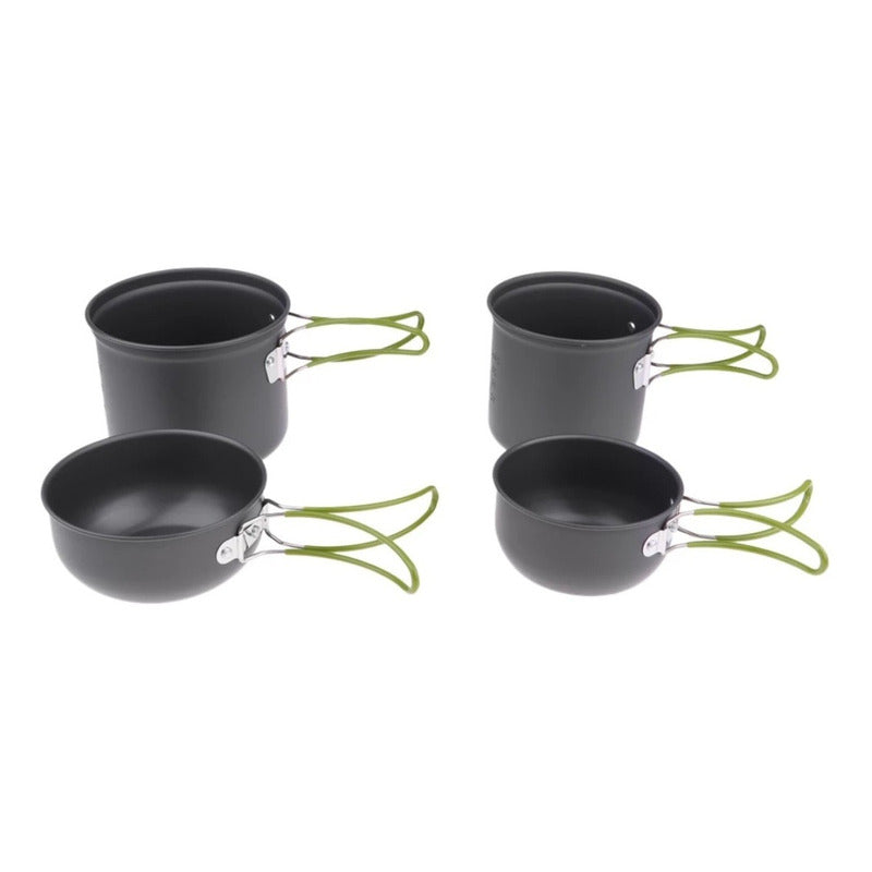Set Ollas Camping 4 Piezas Ds201