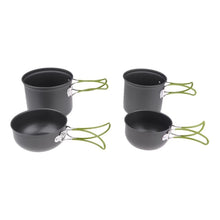 Set Ollas Camping 4 Piezas Ds201