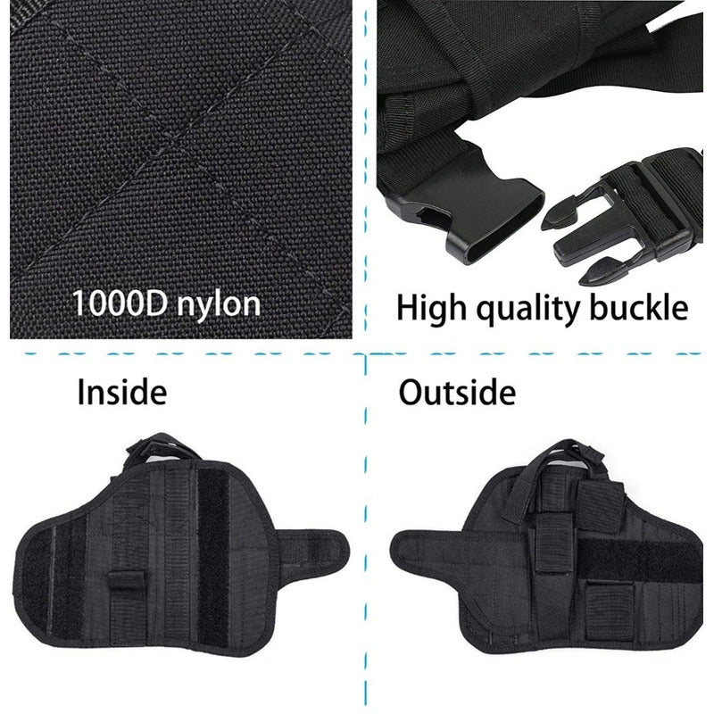 Muslera Táctica Universal Peimball, Airsoft Funda Pistola