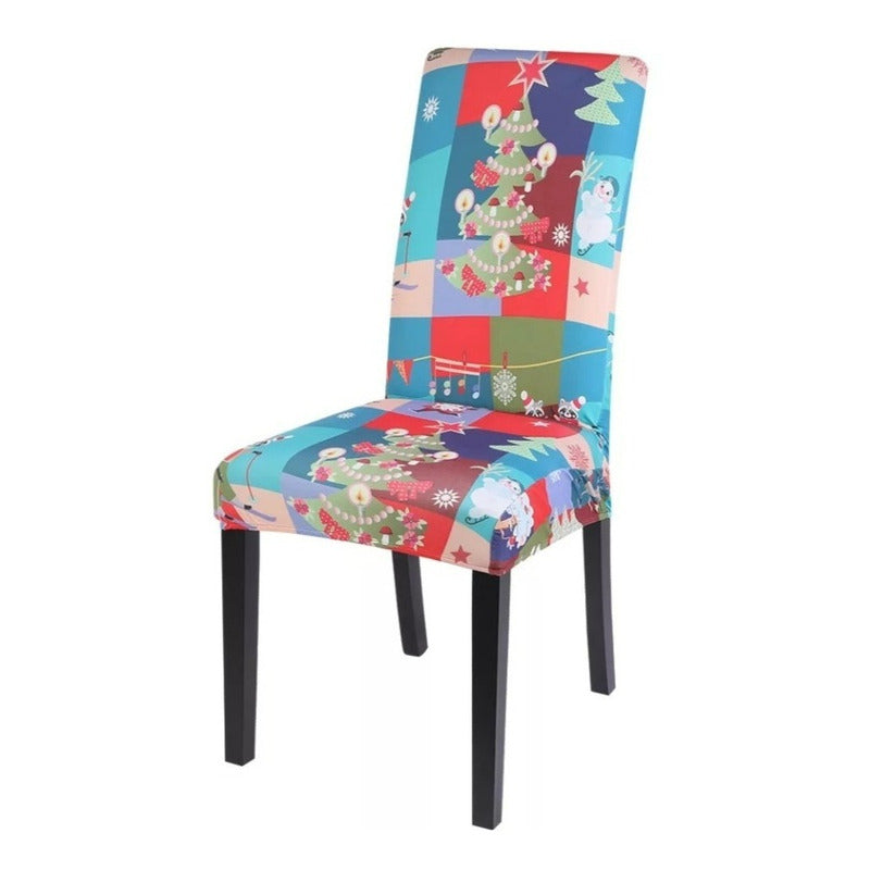 Funda Silla Comedor Navideña